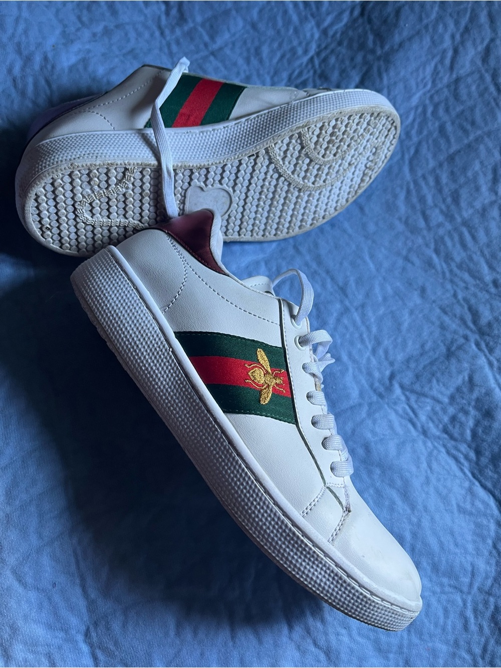 White women sneakers